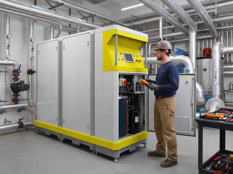 Commercial Heat Pump installation